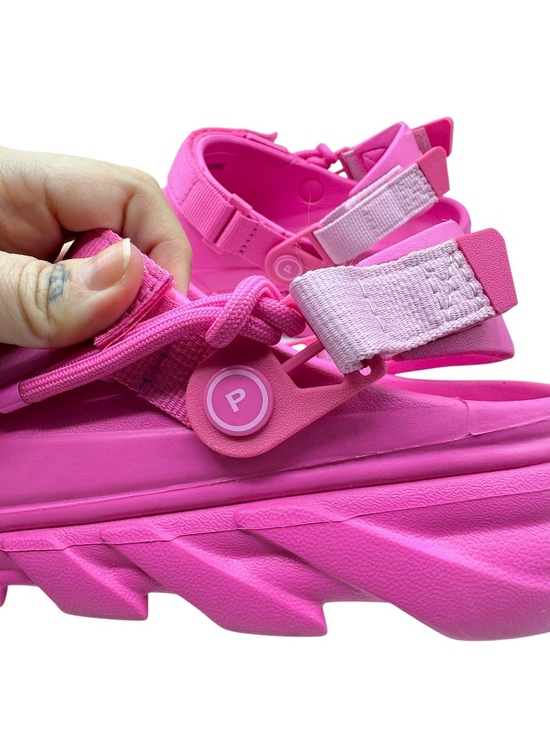 Crocs X Post Malone Rare Duet Max II Platform Slip On Clogs Electric Pink W10 M8 main image 4